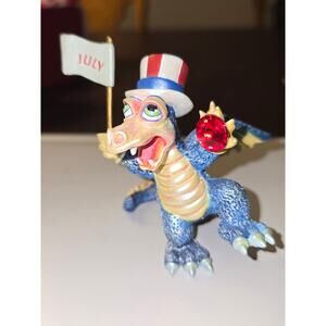 Franklin Mint Mood Dragon of‎ the Month Limited Edition July Sparky #CI2276